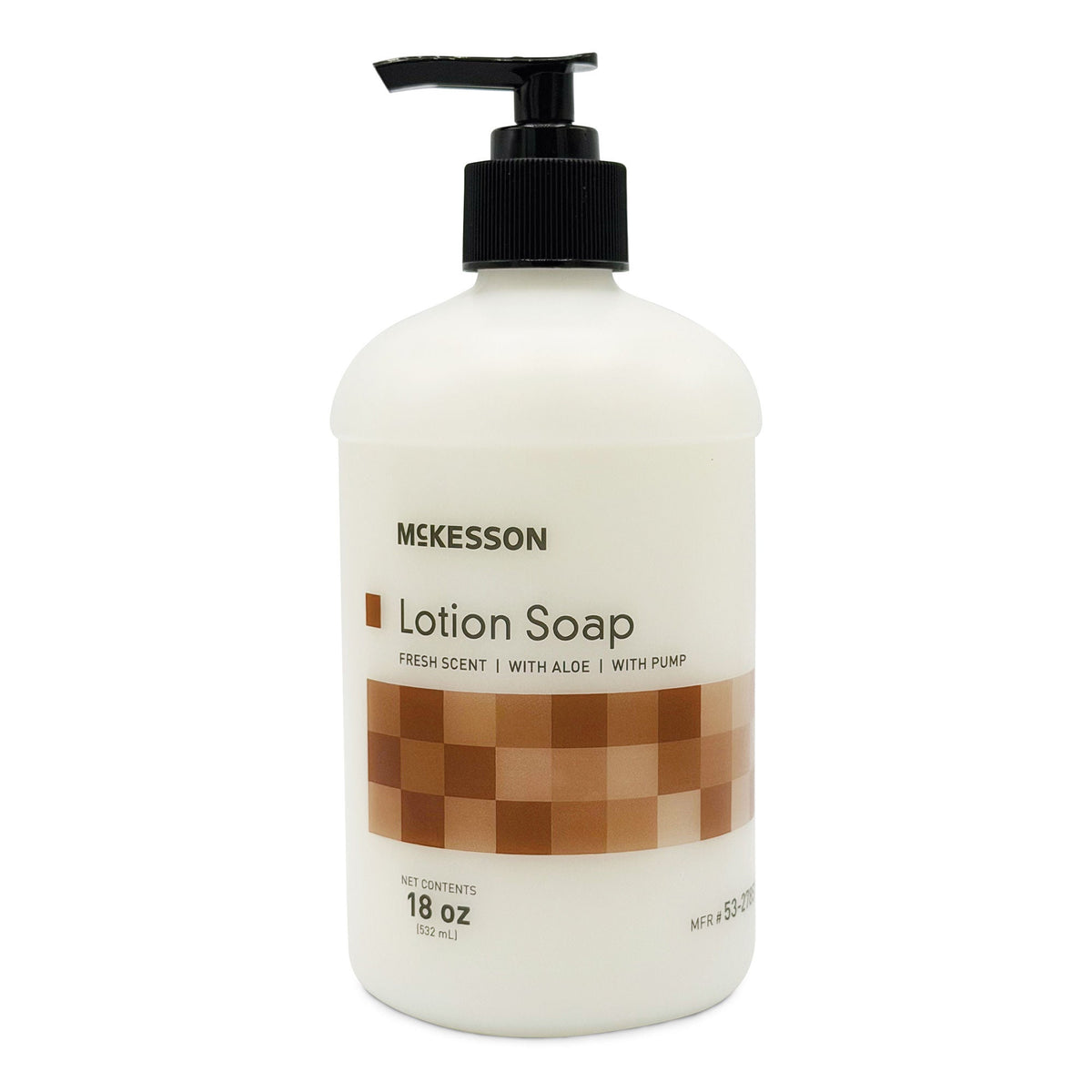 McKesson Lotion Soap, Fresh Scent, 18 oz. Pump Bottle - Personal Hygiene>Skin Care>Soaps - McKesson Brand