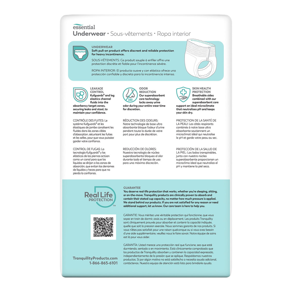 Select® Absorbent Underwear, Pediatric - Incontinence>Pediatric Diapers and Training Pants - Principle Business Enterprises