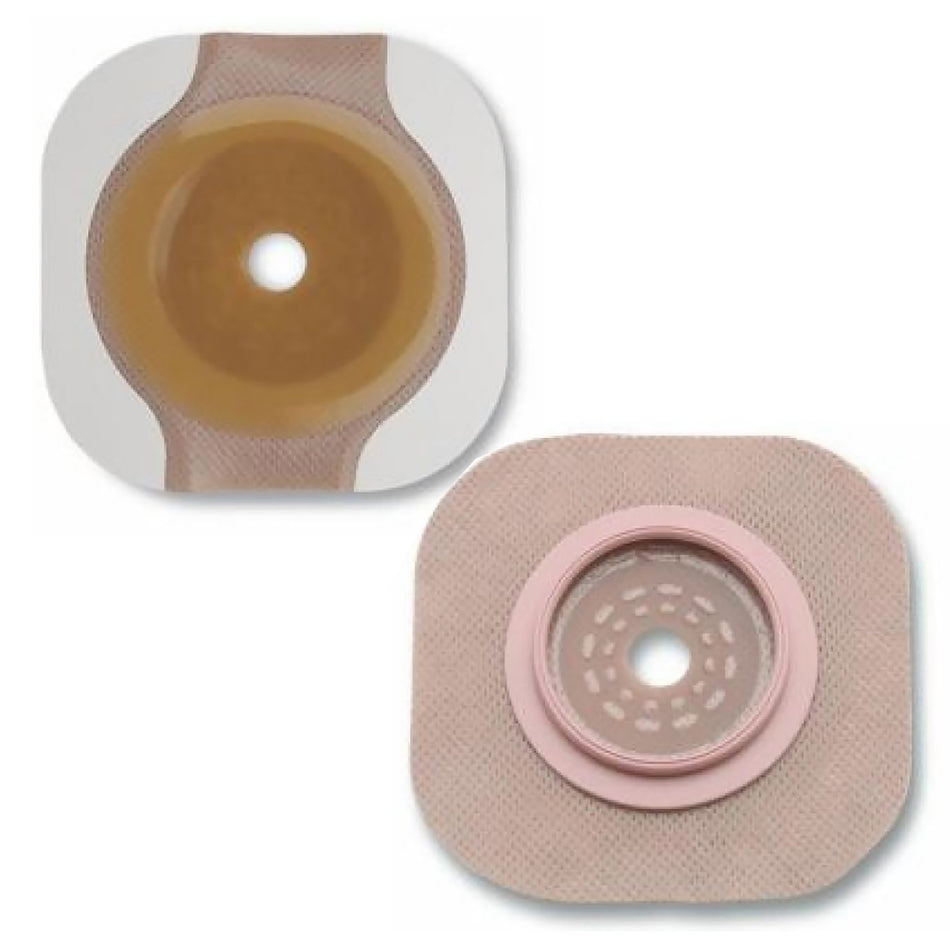 New Image Flextend Colostomy Barrier With Up to 1 Inch Stoma Opening-"Ostomy Barrier New Image Flextend Trim to Fit, Extended Wear Adhesive Tape 44 mm Flange Green Code System Hydrocolloid Up to 1-1/4 Inch Opening"
