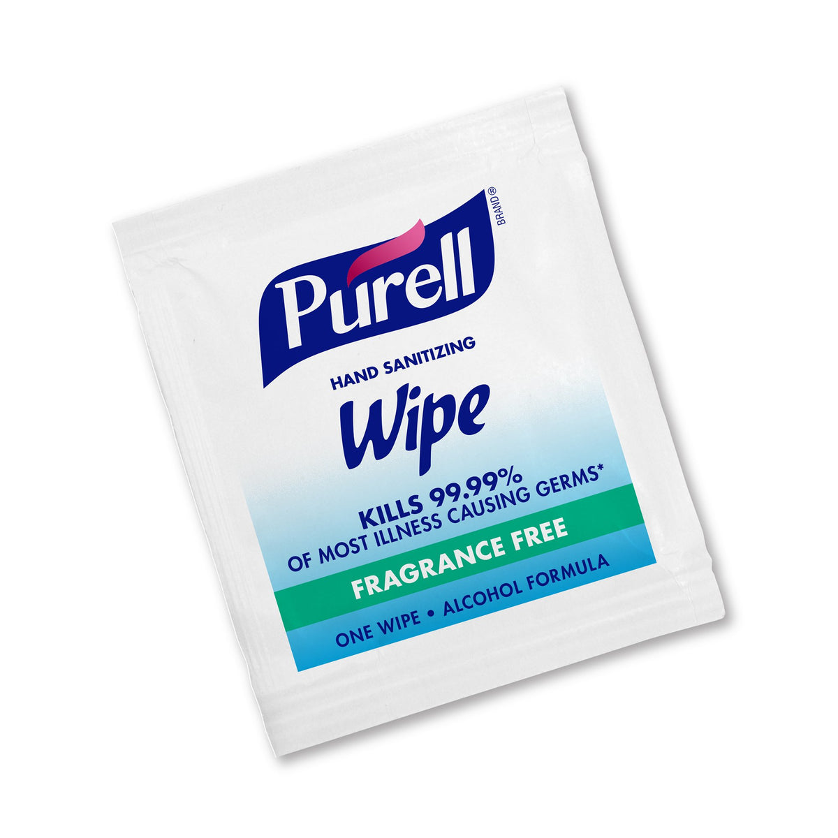 Purell Hand Sanitizing Wipe, Ethyl Alcohol, Individual Packet-"Hand Sanitizing Wipe Purell 1,000 Count Ethyl Alcohol Wipe Individual Packet"
