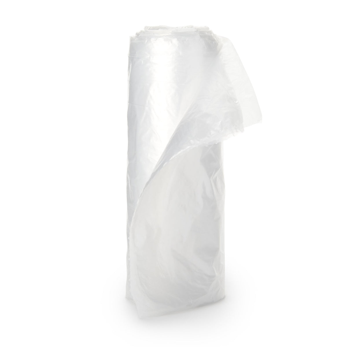 Colonial Heavy Duty Trash Bag, 15 gal, Clear-Trash Bag Colonial Bag 15 gal. Clear HDPE 11 Mic. 24 X 33 Inch X-Seal Bottom Coreless Roll