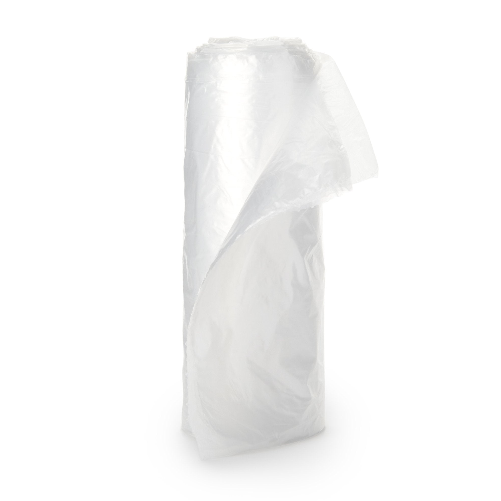 Colonial Heavy Duty Trash Bag, 15 gal, Clear-Trash Bag Colonial Bag 15 gal. Clear HDPE 11 Mic. 24 X 33 Inch X-Seal Bottom Coreless Roll