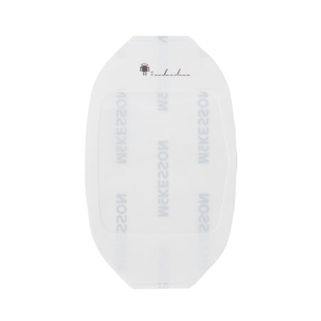 McKesson Octagonal Sterile Dressing with Frame-Style Delivery, 2-3/8 x 2-3/4 Inch, Transparent-Transparent Film Dressing McKesson 2-3/8 X 2-3/4 Inch Frame Style Delivery Octagon Sterile