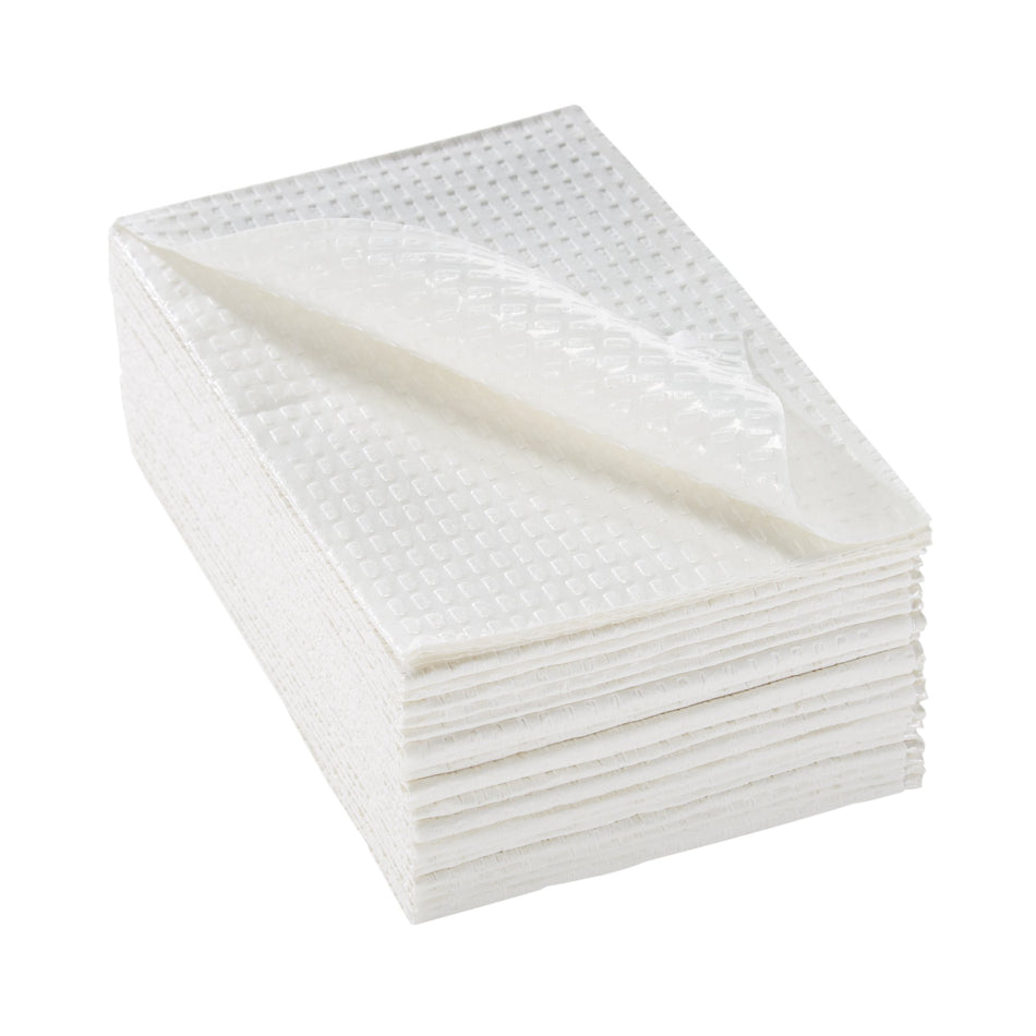 McKesson Nonsterile White Procedure Towel, 13 x 18 Inch-Procedure Towel McKesson 13 W X 18 L Inch White NonSterile
