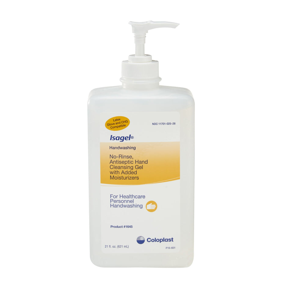 Isagel Hand Sanitizer Gel, Ethyl Alcohol, Instant, Non-Rinse, Refill Pack, 21 oz-Hand Sanitizer Isagel 21 oz. Ethyl Alcohol Gel Pump Bottle