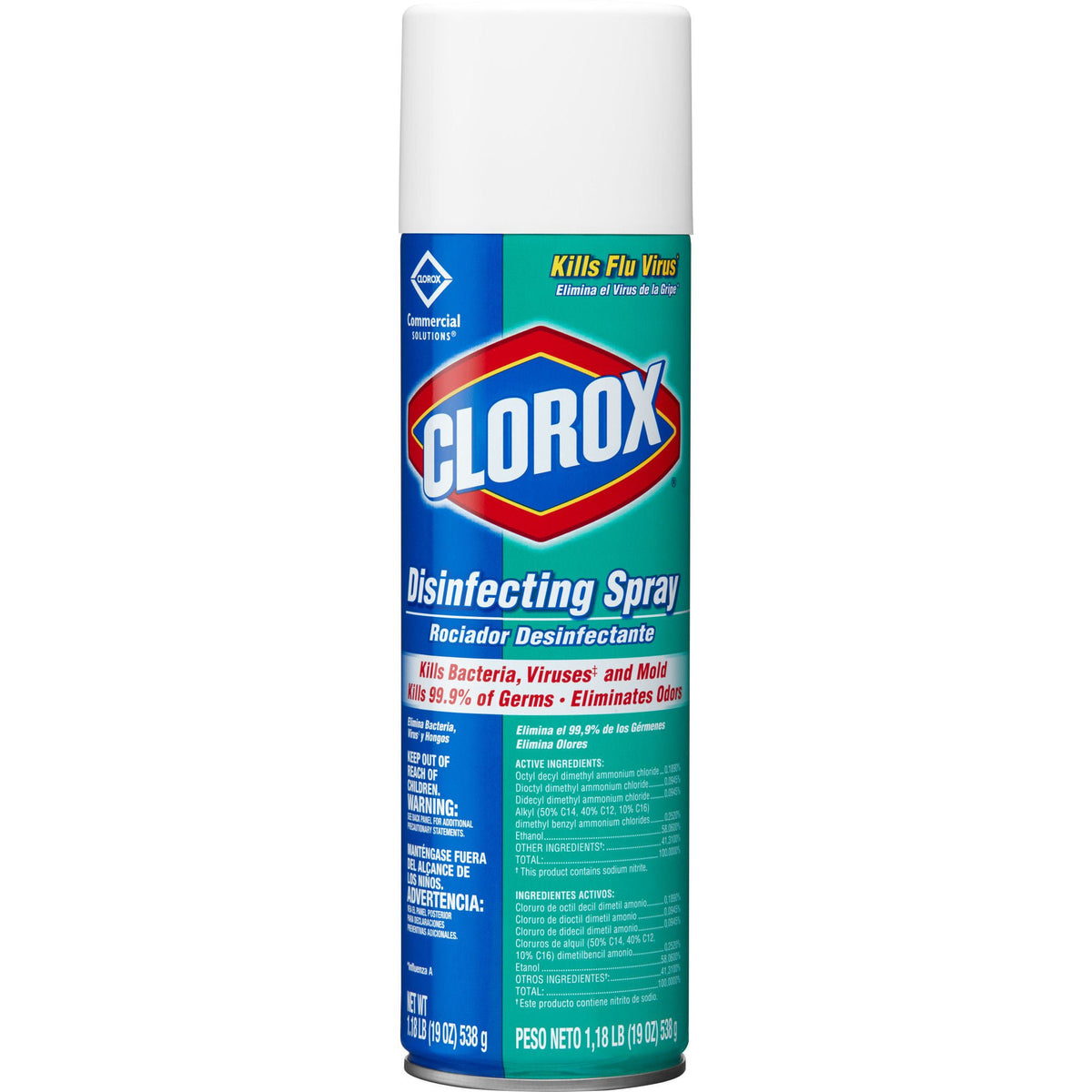 Clorox® Disinfecting Spray, Fresh Scent, 19 oz. - Housekeeping>Cleaners and Disinfectants - The Clorox Company
