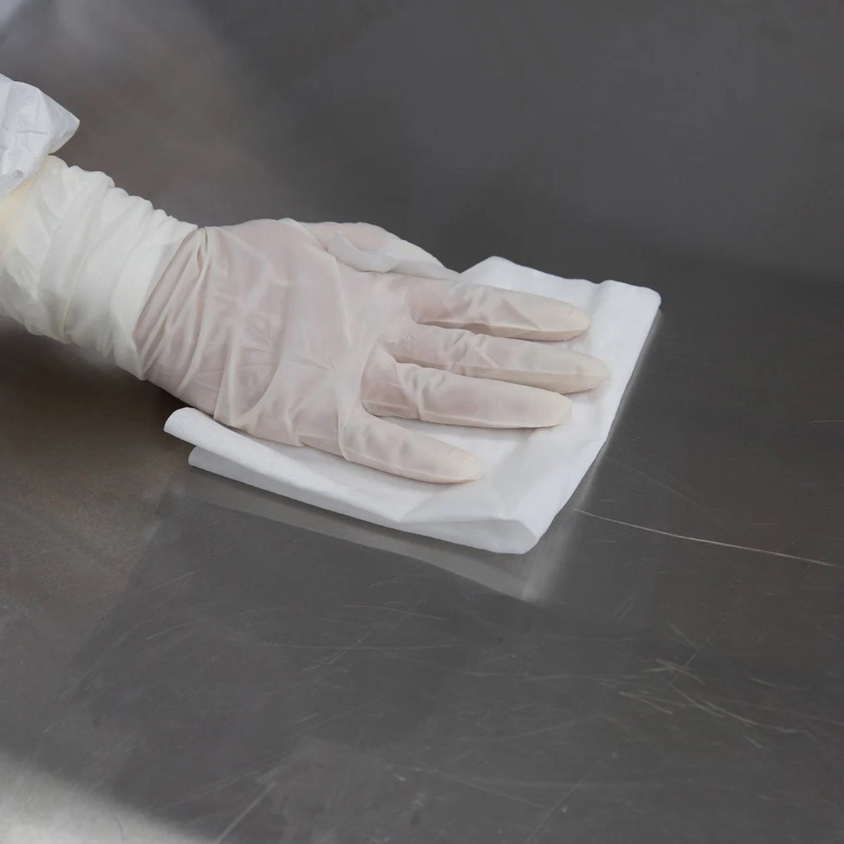 Amplitude EcoCloth Wipes-Cleanroom Wipe Amplitude EcoCloth ISO Class 6 White NonSterile Cellulose / Polyester 9 X 9 Inch Disposable