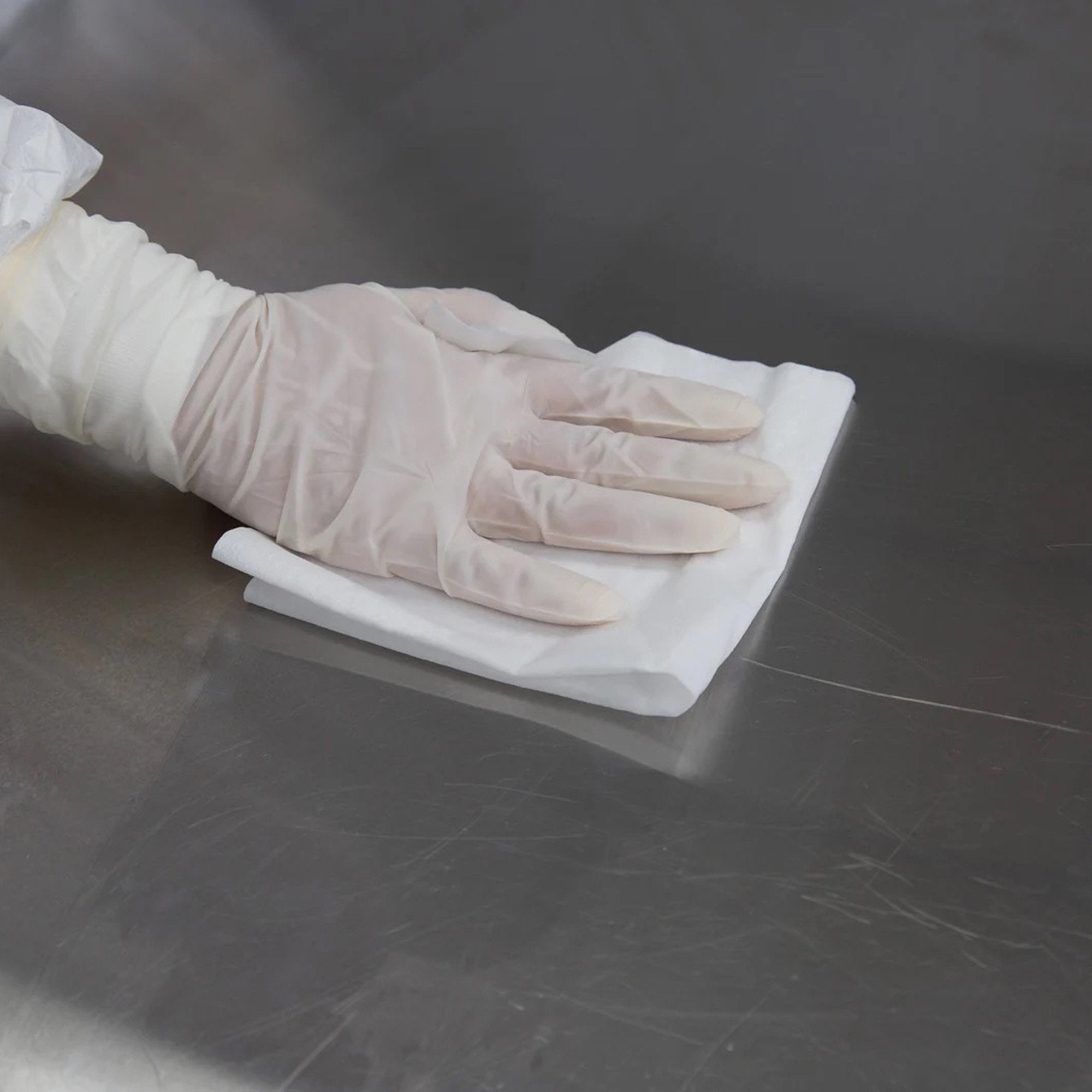 Amplitude EcoCloth Wipes-Cleanroom Wipe Amplitude EcoCloth ISO Class 6 White NonSterile Cellulose / Polyester 9 X 9 Inch Disposable
