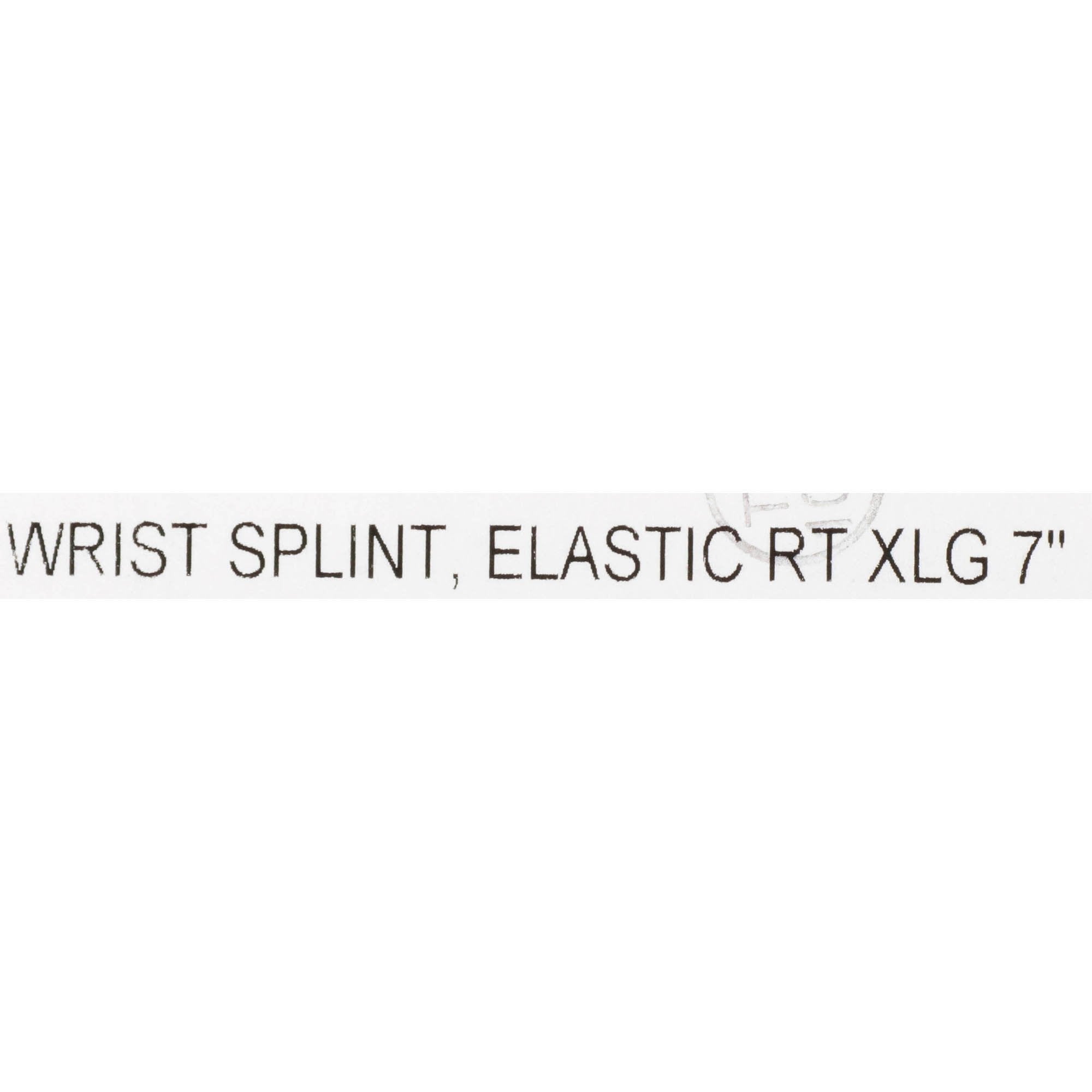 McKesson Right Wrist Splint, Extra Large-Wrist Brace McKesson Low Profile / Contoured / Wraparound Aluminum / Cotton / Elastic Right Hand Beige X-Large