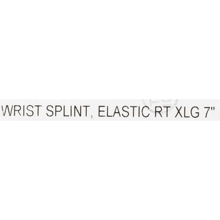 McKesson Right Wrist Splint, Extra Large-Wrist Brace McKesson Low Profile / Contoured / Wraparound Aluminum / Cotton / Elastic Right Hand Beige X-Large