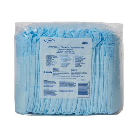 Tena® Regular Underpads, Light Absorbency, Blue, Disposable, 23 x 36 Inch - Incontinence>Underpads - Essity HMS North Amer...