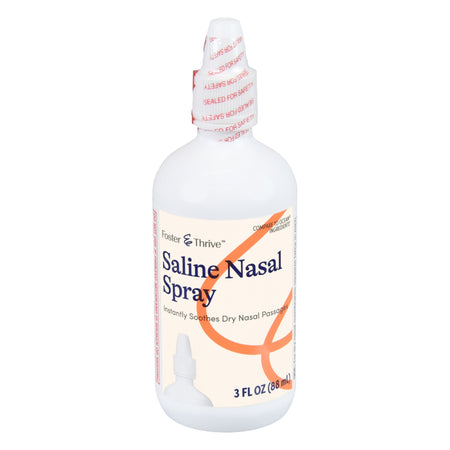 Foster & Thrive Saline Nasal Spray-Saline Nasal Spray Foster & Thrive 0.65% Strength Nasal Spray 3 oz.