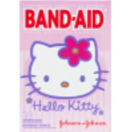 Band-Aid� Hello Kitty Adhesive Strip, Assorted Sizes-Adhesive Strip Band-Aid� Assorted Sizes Plastic Assorted Shapes Kid Design (Hello Kitty) Sterile