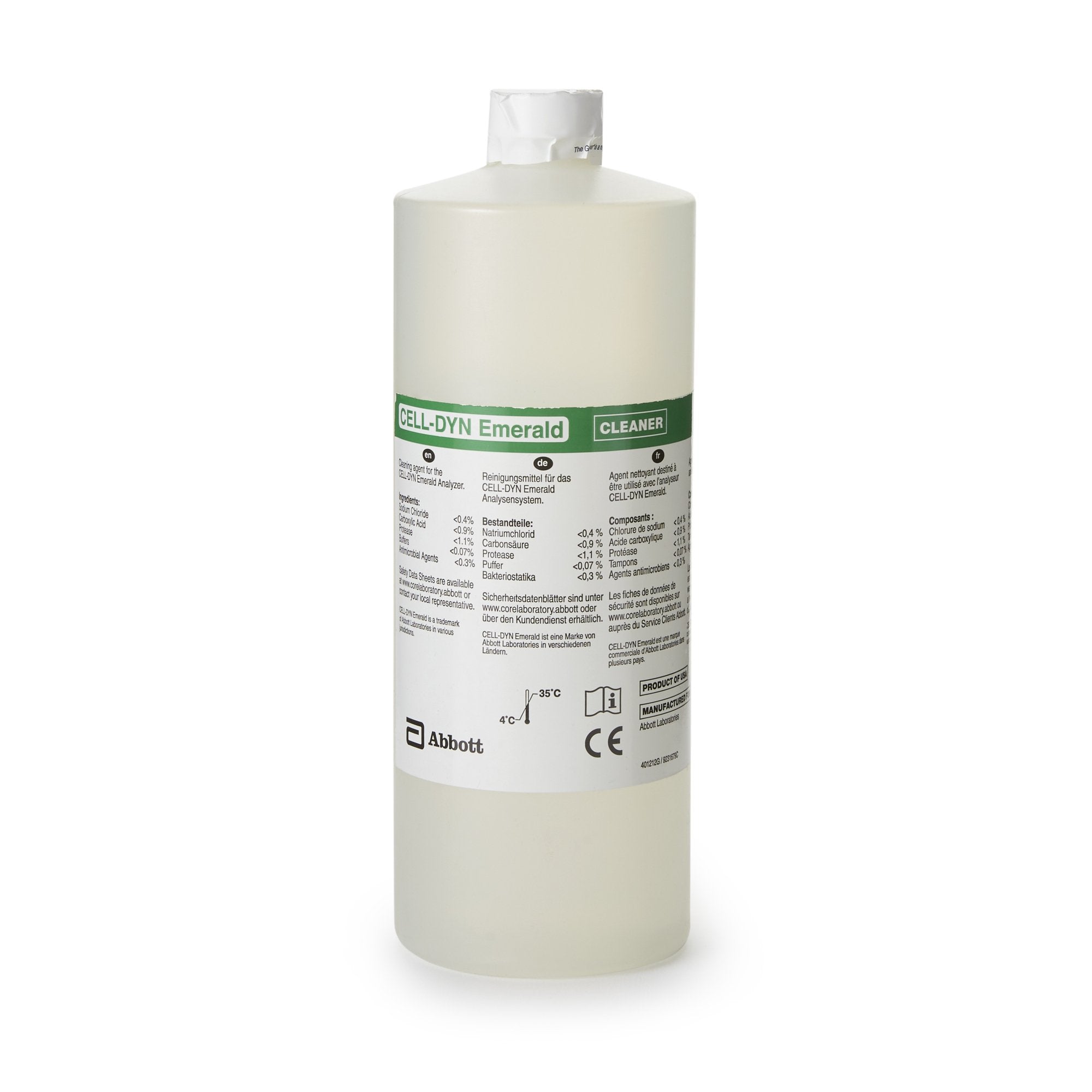 Cell-Dyn Reagent for use with Cell-Dyn Emerald Analyzer-Hematology System Reagent Cell-Dyn Not Test Specific For Cell-Dyn Emerald Analyzer