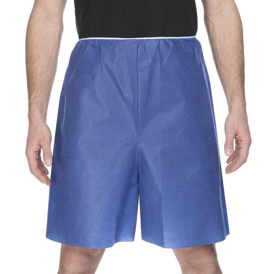 McKesson Patient Exam Shorts, X-Large-Exam Shorts McKesson X-Large Blue SMS Adult Disposable