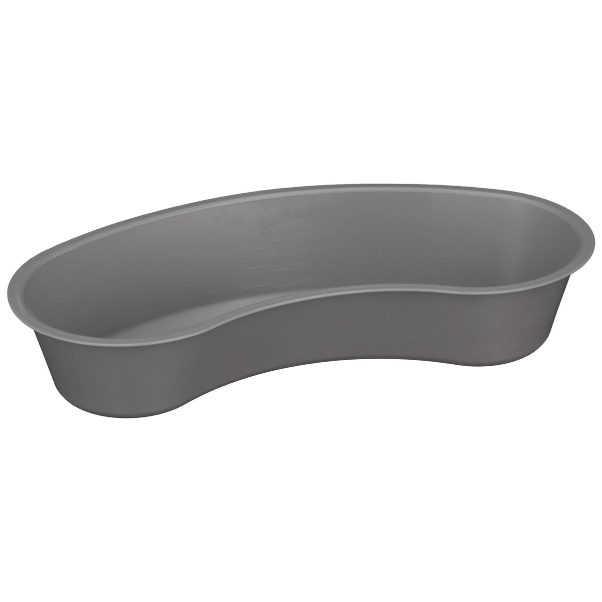 McKesson Emesis Basin, 700 mL, Gray-Emesis Basin McKesson Graphite 20 oz. Plastic Single Patient Use
