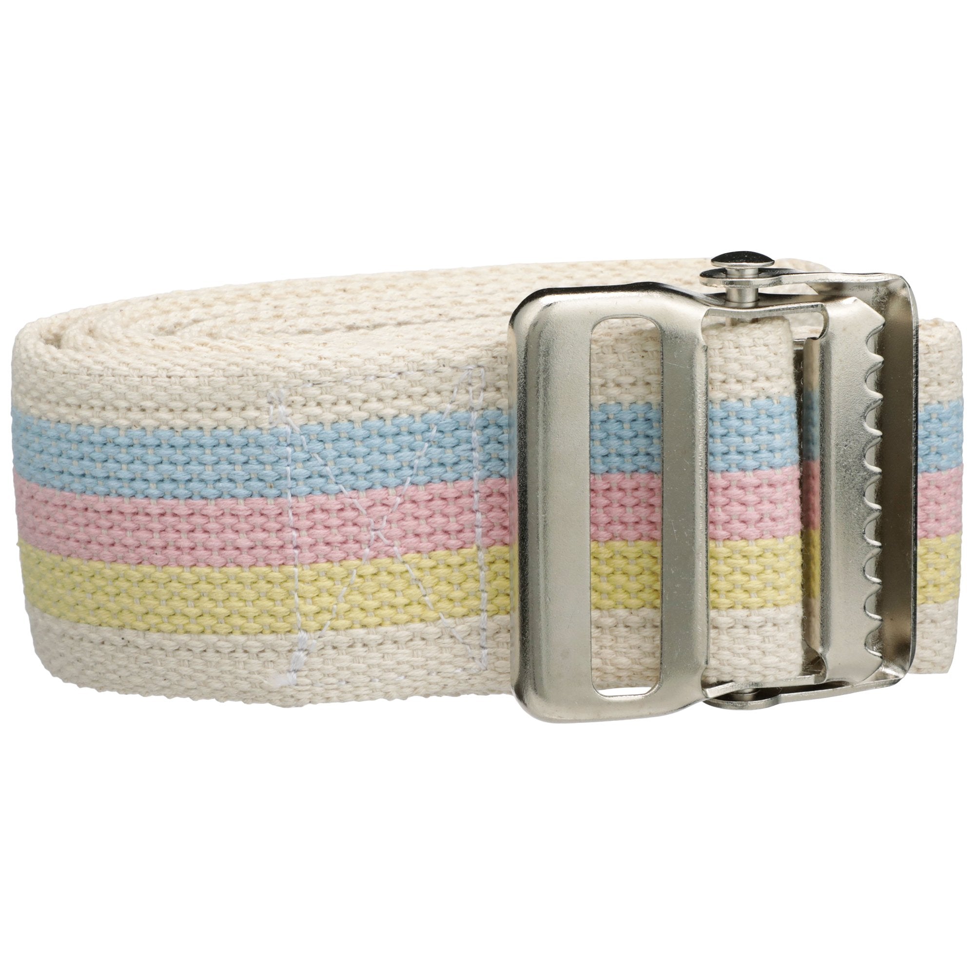 McKesson Pastel Stripe Gait Belt, 60 Inch-Gait Belt McKesson 60 Inch Length Pastel Stripe