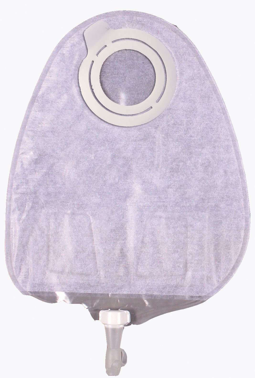 Assura Two-Piece Drainable Transparent Urostomy Pouch, 10 Inch Length, 1 Inch Flange-"Urostomy Pouch Assura Two-Piece System 10-3/4 Inch Length, Maxi Drainable"