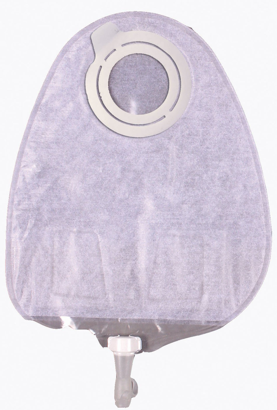 Assura Two-Piece Drainable Transparent Urostomy Pouch, 10 Inch Length, 1 Inch Flange-"Urostomy Pouch Assura Two-Piece System 10-3/4 Inch Length, Maxi Drainable"