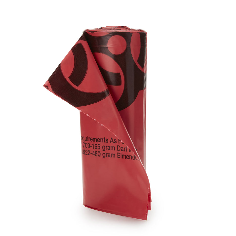 Medi-Pak� SURE-SEAL� Infectious Waste Bag-Infectious Waste Bag McKesson 30 to 33 gal. Red Bag LLDPE 31 X 41 Inch