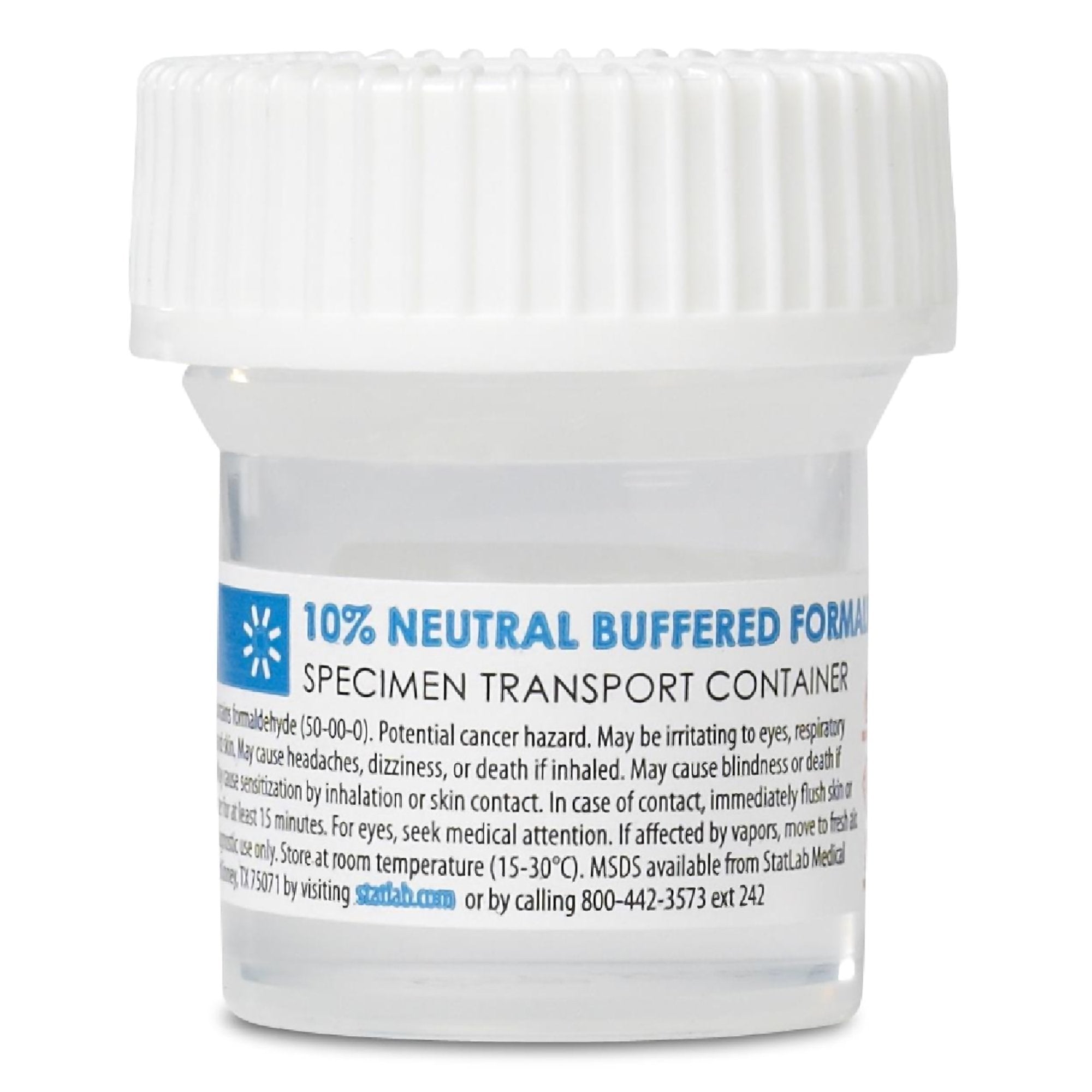 StatClick™ Prefilled Formalin Container, 20 mL Fill in 40 mL - Clinical Laboratory>Specimen Collection>Specimen Collection...