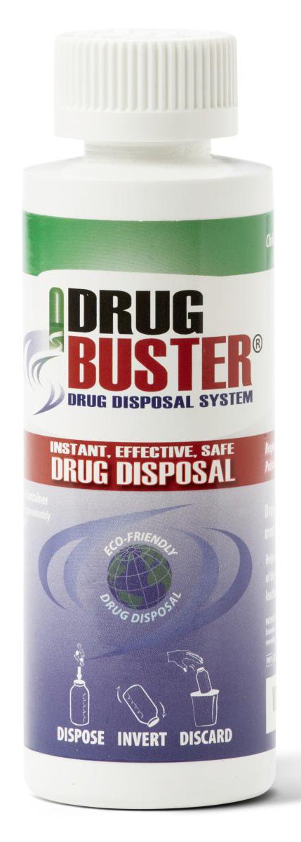 Drug Buster Drug Disposal Solution-Drug Disposal Solution Drug Buster 4 oz.