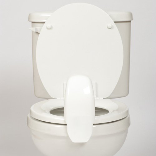 Toilet Seat Splash Guard-Toilet Seat Splash Guard For Regular Toilet Seats & Most Elevated Toilet Seats