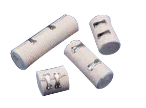 Cardinal Health Double Hook and Loop Closure Elastic Bandage, 2 Inch x 5-1/2 Yard-Elastic Bandage Cardinal Health 2 Inch X 5-1/2 Yard Double Hook and Loop Closure Natural NonSterile Standard Compression