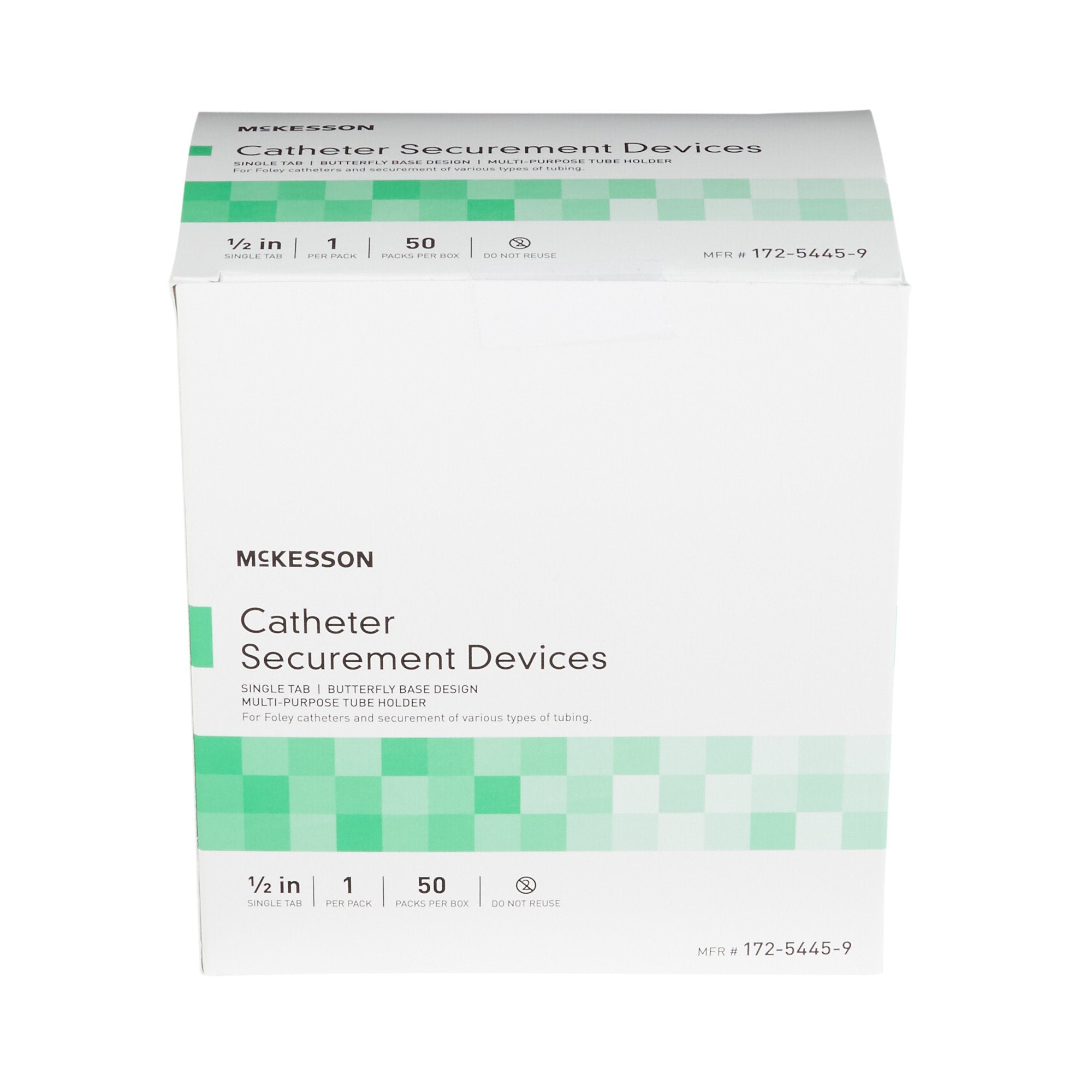 McKesson Catheter Securement Device-"Catheter Stabilization Device McKesson NonSterile, 2.5 Inch Tab"