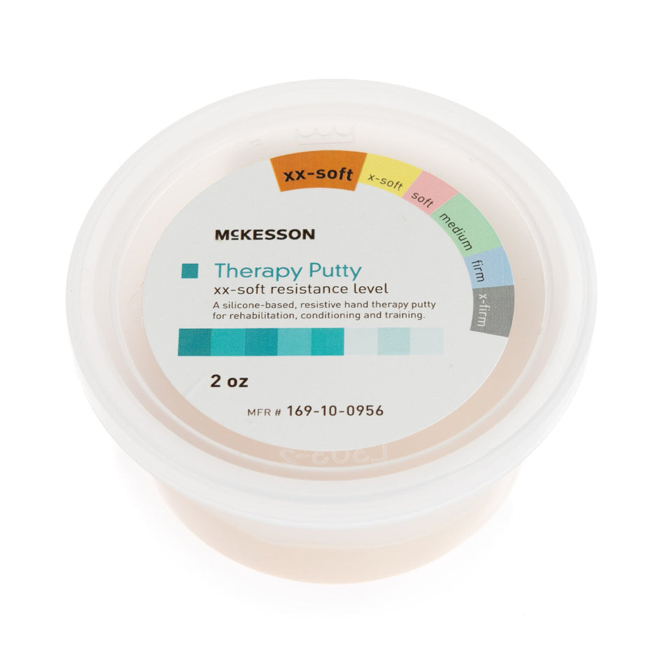 McKesson Therapy Putty, Tan, 2X-Soft, 2 oz.-Therapy Putty McKesson 2X-Soft 2 oz.