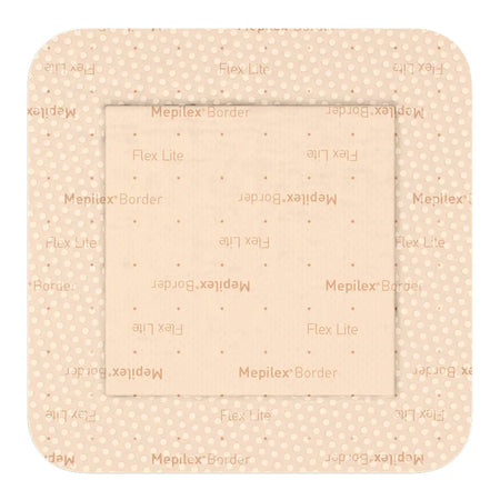 Mepilex® Border Flex Lite Silicone Foam Dressing, 6 x 6 Inch - Wound Care>Advanced Wound Care>Foam Dressings - Molnlycke
