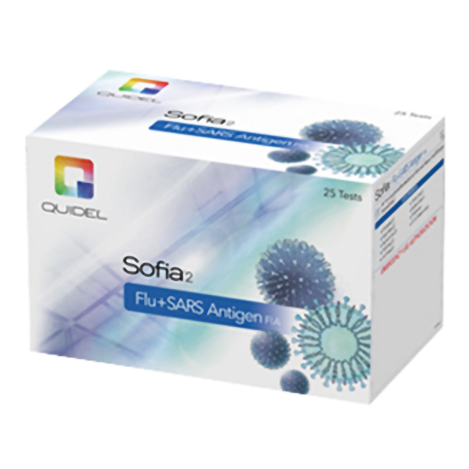 Sofia 2 Flu + SARS Antigen Fluorescence Immunoassay for use with Sofia 2 Fluorescent Immunoassay Analyzer-Respiratory Test Kit Sofia 2 Flu + SARS Antigen FIA 25 Tests CLIA Waived