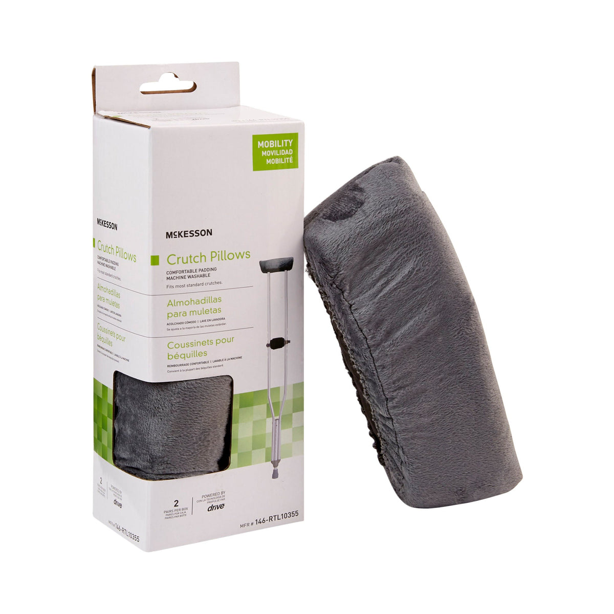 McKesson Crutch Pillows - Ambulatory Equipment>Ambulatory Accessories - McKesson Brand