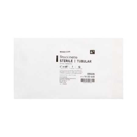 McKesson Beige Cotton Tubular Stockinette, 4 x 48 Inch - Textiles>Procedure Drapes and Sheets>Surgical Stockinettes - McKe...