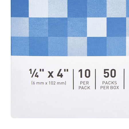 McKesson Skin Closure Reinforced Strip-Skin Closure Strip McKesson 1/4 X 4 Inch Nonwoven Material Reinforced Strip White