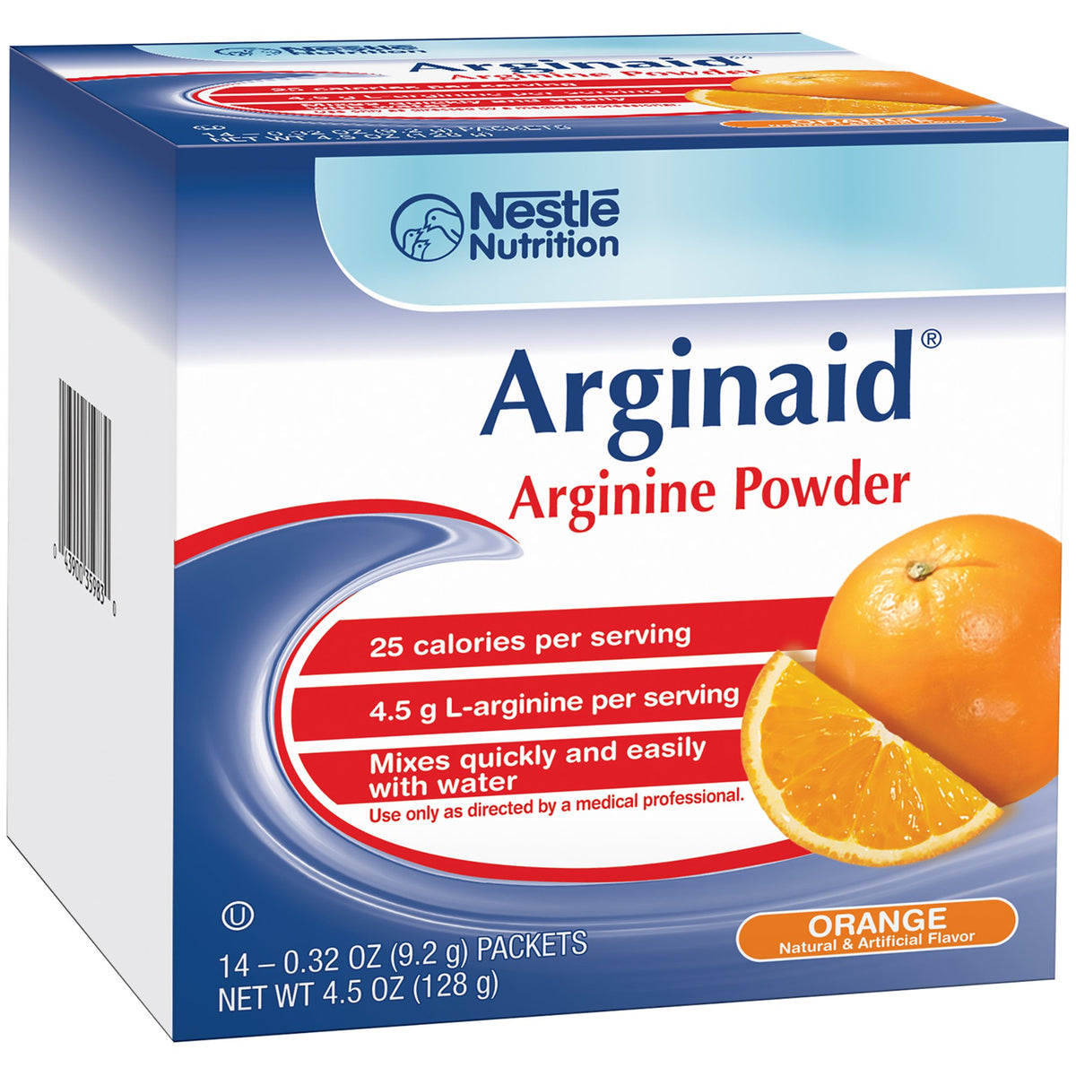 Arginaid® Orange Arginine Powder - Nutritionals and Feeding Supplies>Nutritionals>Oral Supplements - Nestle Healthcare Nut...