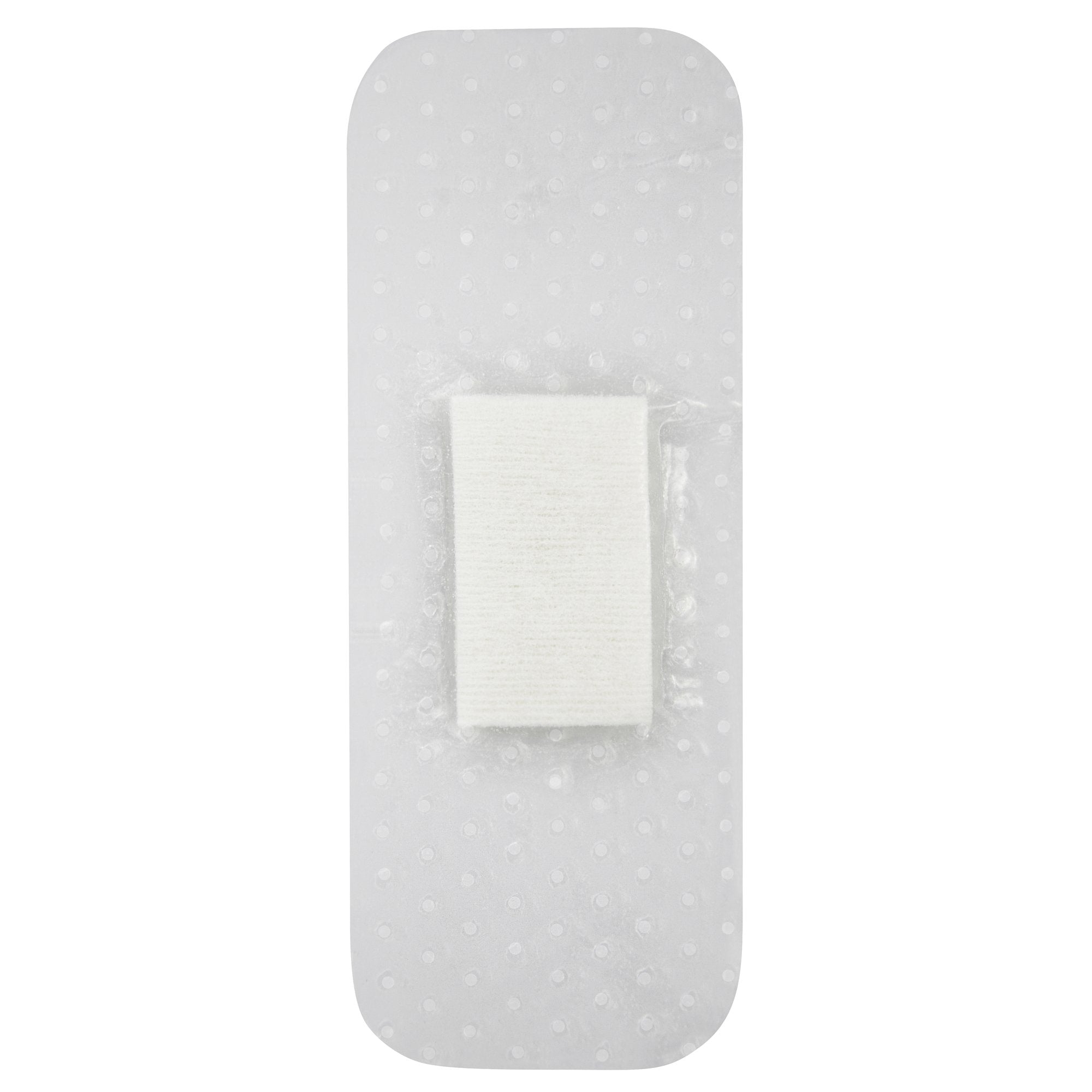 McKesson Sheer Adhesive Strip, 1 x 3 Inch-Waterproof Adhesive Strip McKesson 1 X 3 Inch Silicone Rectangle Sheer Sterile