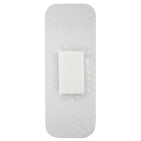 McKesson Sheer Adhesive Strip, 1 x 3 Inch-Waterproof Adhesive Strip McKesson 1 X 3 Inch Silicone Rectangle Sheer Sterile