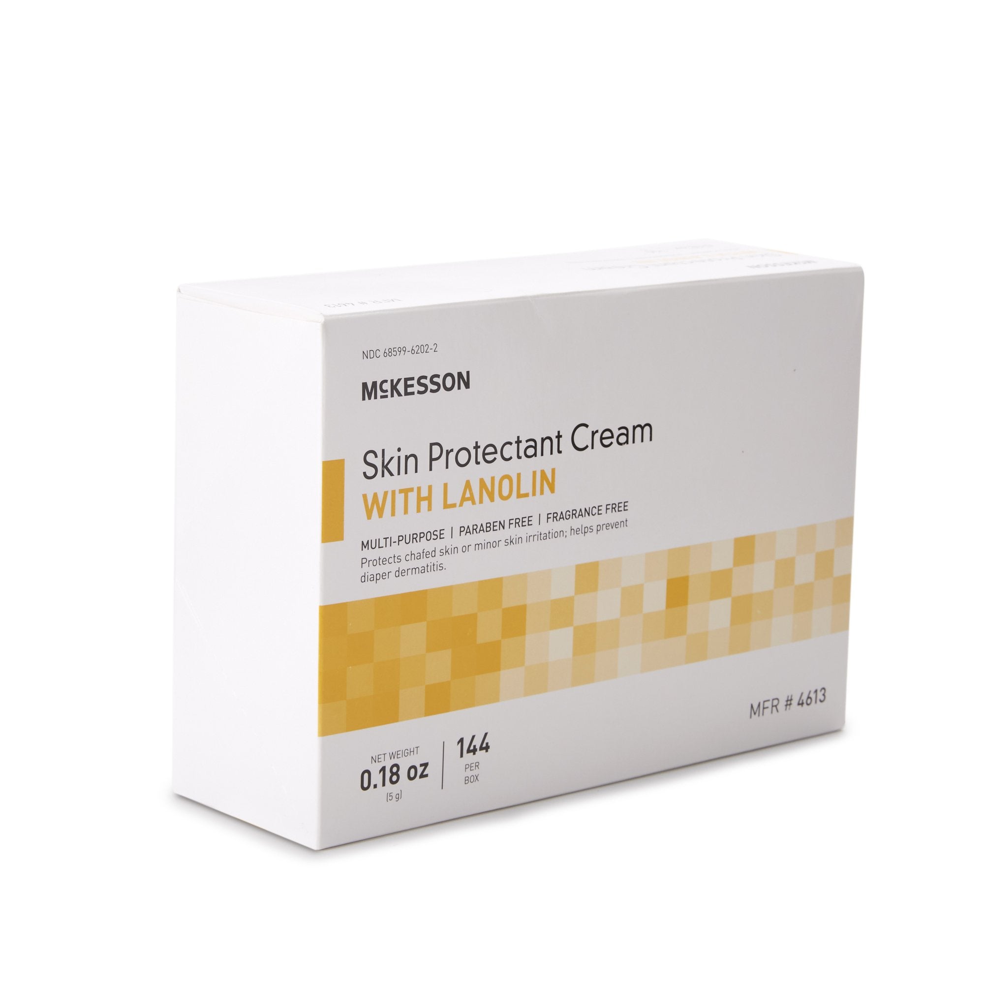McKesson Unscented Skin Protectant Cream, 5 Gram Individual Packet-Skin Protectant Mckesson 5 Gram Individual Packet Unscented Cream