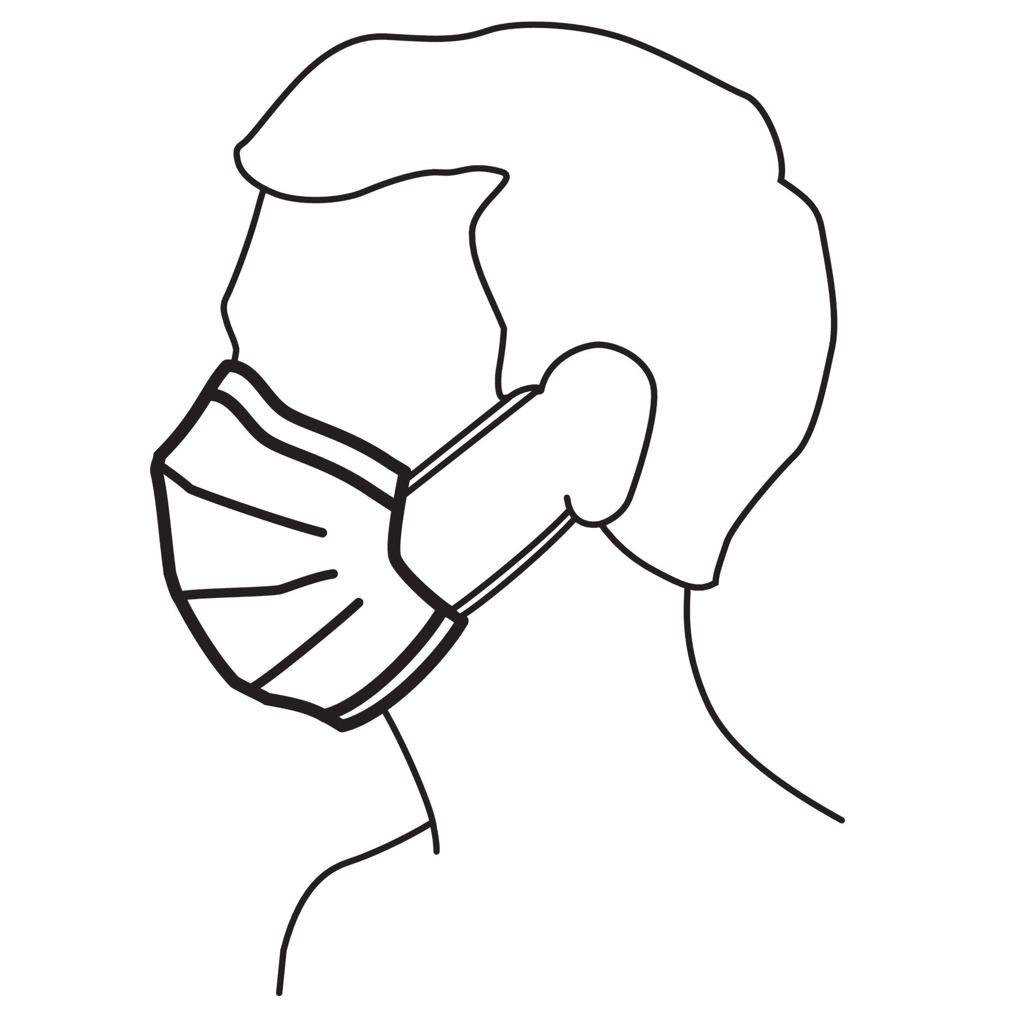 Halyard Procedure Mask, Pleated, One Size Fits Most, Tissue Blue, Non-sterile-Procedure Mask Halyard Not Rated Earloops One Size Fits Most