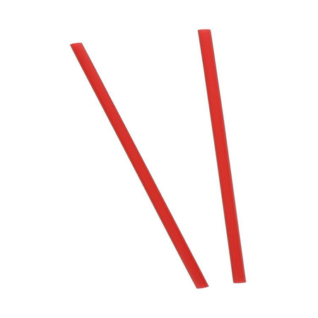 Red Jumbo Straw, 10.25-inch-long-Jumbo Straw R3 Reliable Redistribution Resource 10-1/4 Inch Length Red Individually Wrapped