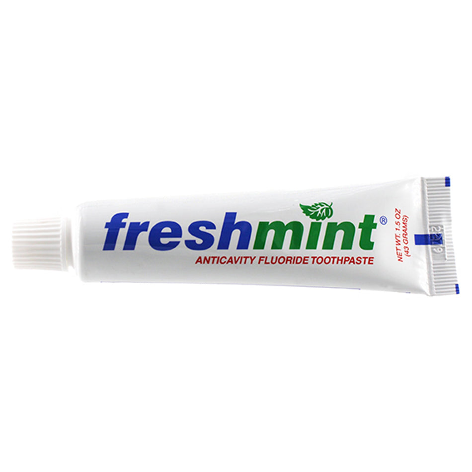 Freshmint® Mint Fluoride Toothpaste, Travel Size, 1.5-ounce Tube - Personal Hygiene>Mouth Care>Toothpaste - New World Imports