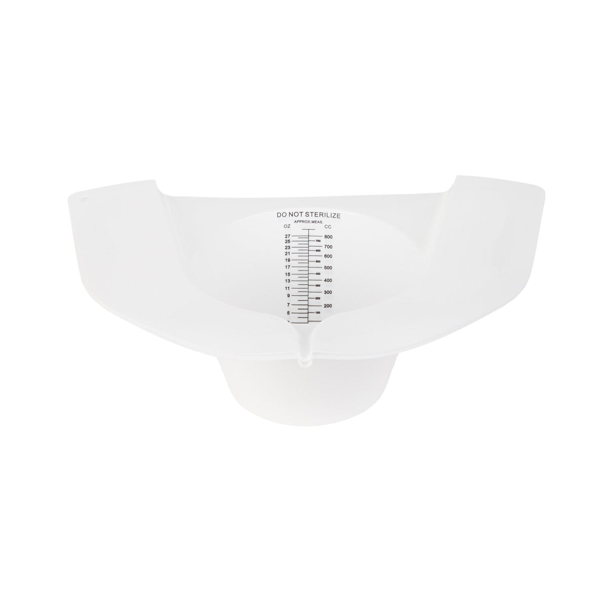 McKesson Commode Specimen Collector, 800 mL-Commode Specimen Collector McKesson 800 mL (27 oz.) Without Closure Unprinted NonSterile