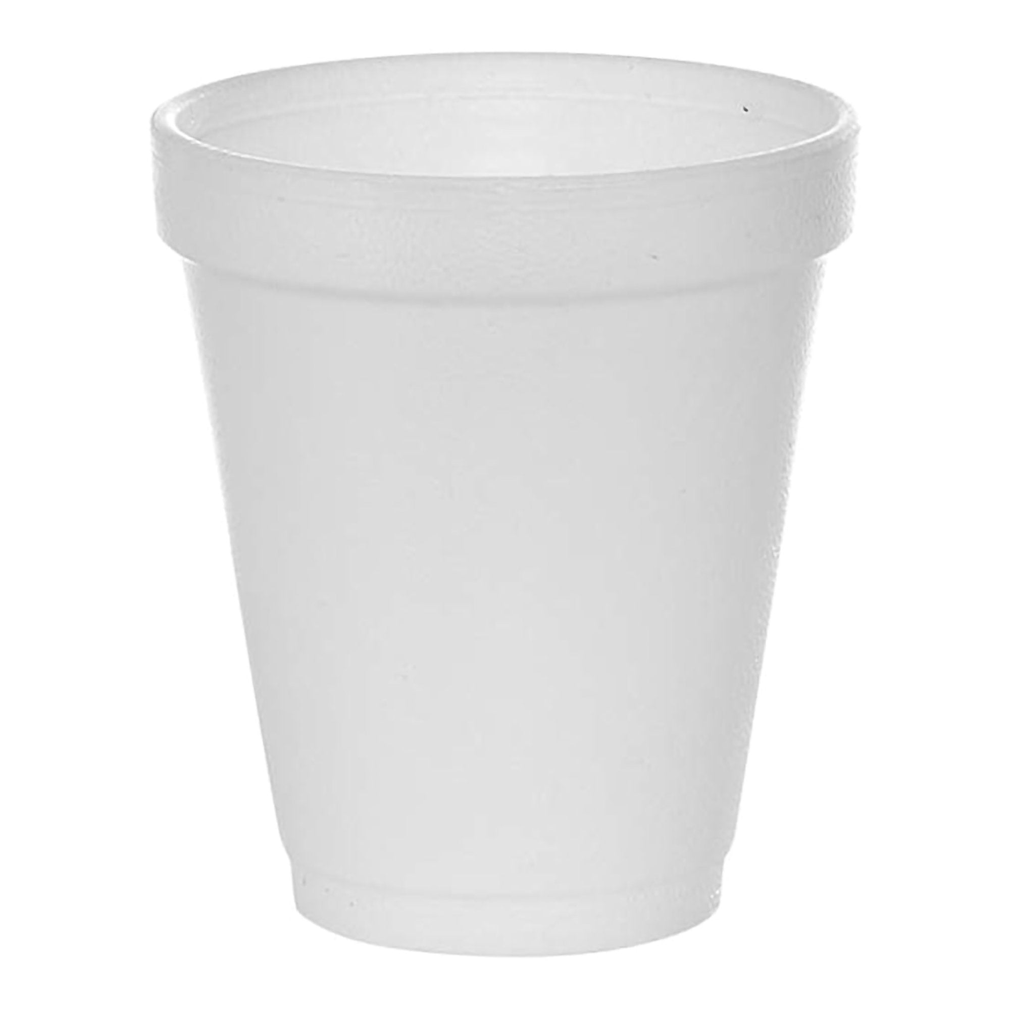 WinCup White Foam Drinking Cup, 6-ounce capacity-Drinking Cup WinCup 6 oz. White Styrofoam Disposable
