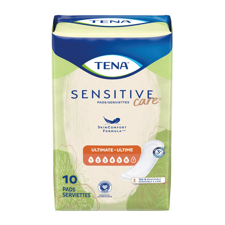 Tena Intimates Ultimate Bladder Control Pad, 16-Inch Length-Bladder Control Pad TENA Sensitive Care Ultimate 16 Inch Length Heavy Absorbency Dry-Fast Core One Size Fits Most