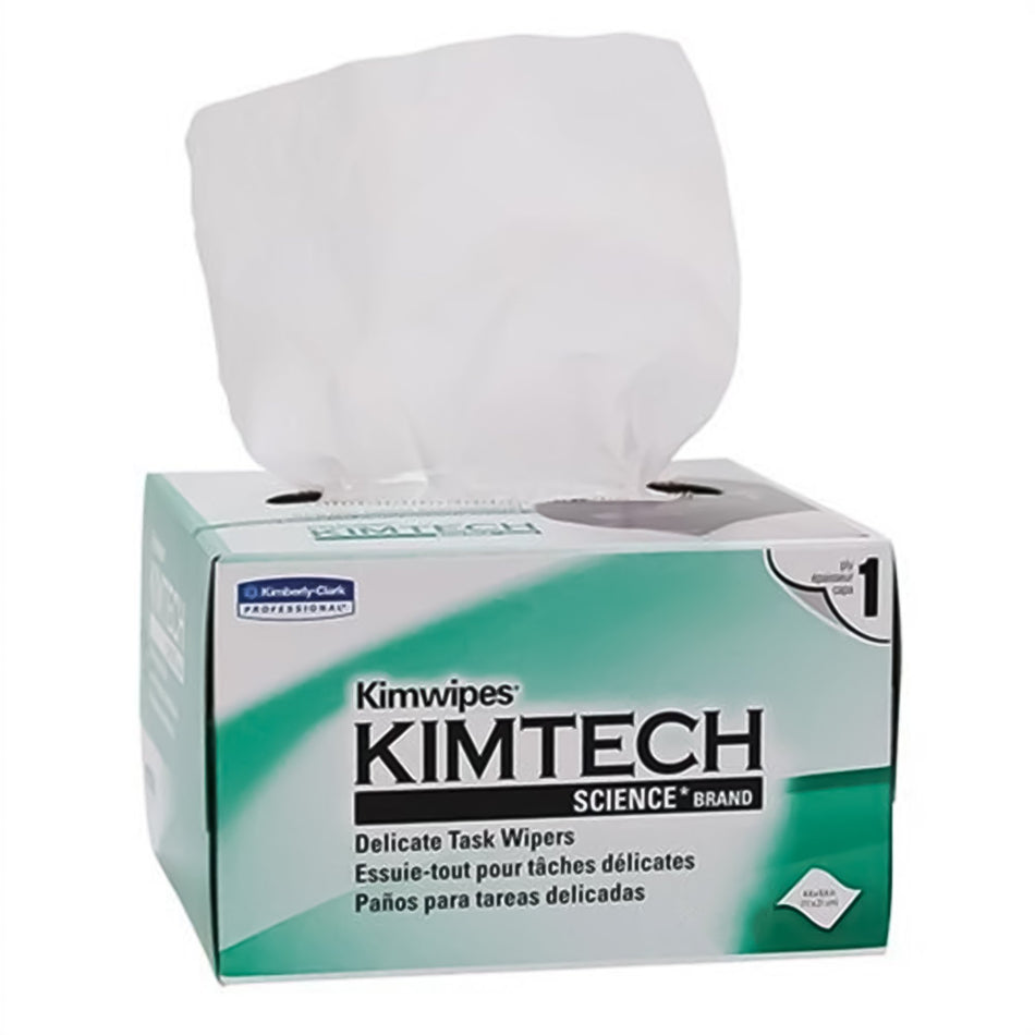 Kimtech Science™ Kimwipes™ Delicate Task Wipes, 1 Ply, 8.2 x 4.39 in - Housekeeping>Pads, Sponges and Task Wipes - Kimberl...