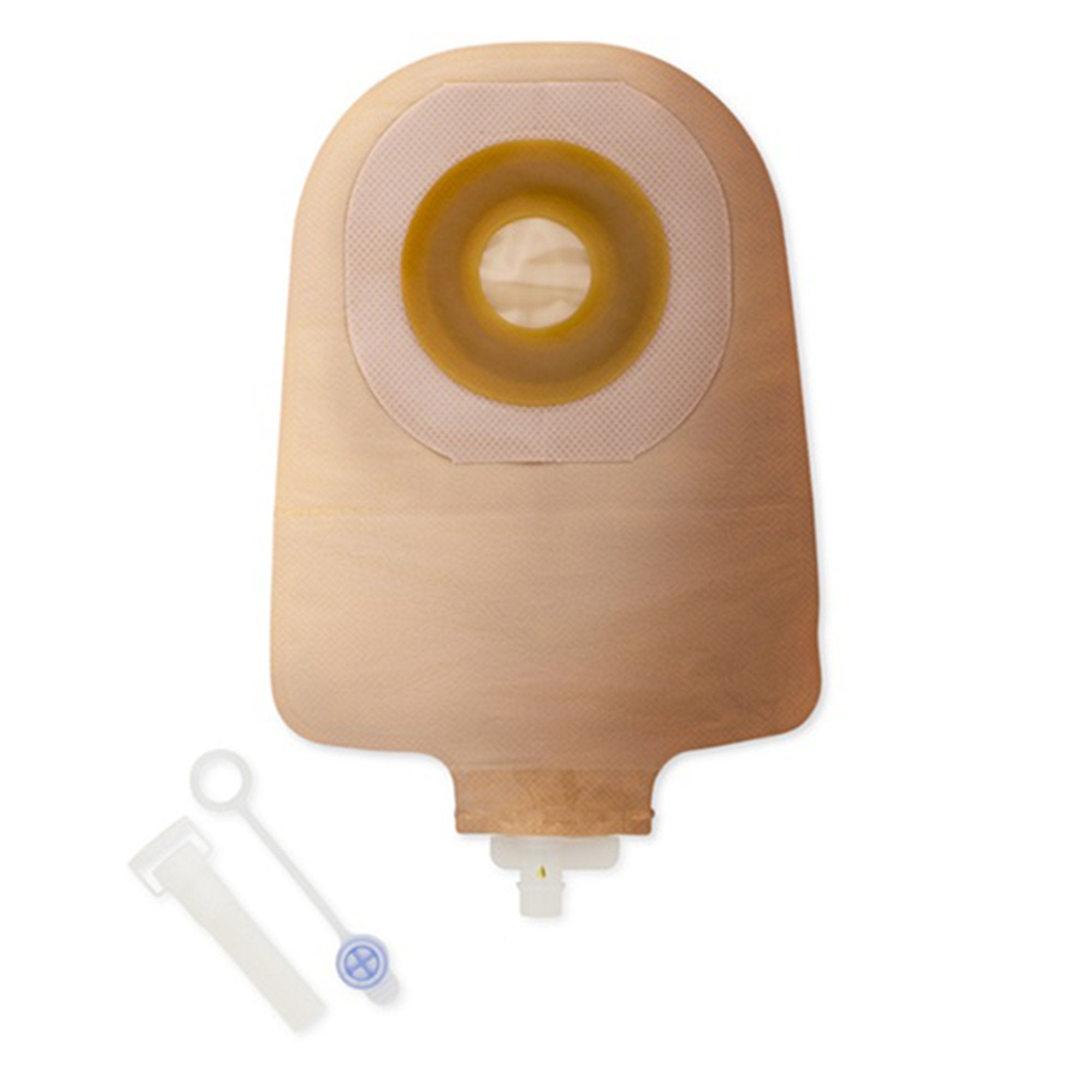 Premier One-Piece Drainable Transparent Urostomy Pouch, 9 Inch Length, 3/4 Inch Stoma-Urostomy Pouch Premier One-Piece System 9 Inch Length 3/4 Inch Stoma Drainable