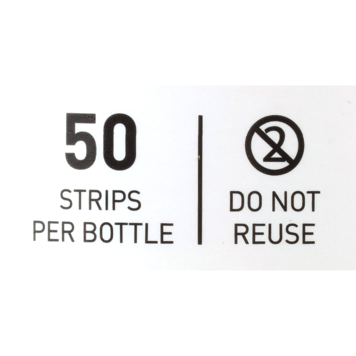 McKesson OPA Concentration Indicator-OPA Concentration Indicator McKesson OPA/28 Pad 50 Test Strips Bottle Single Use