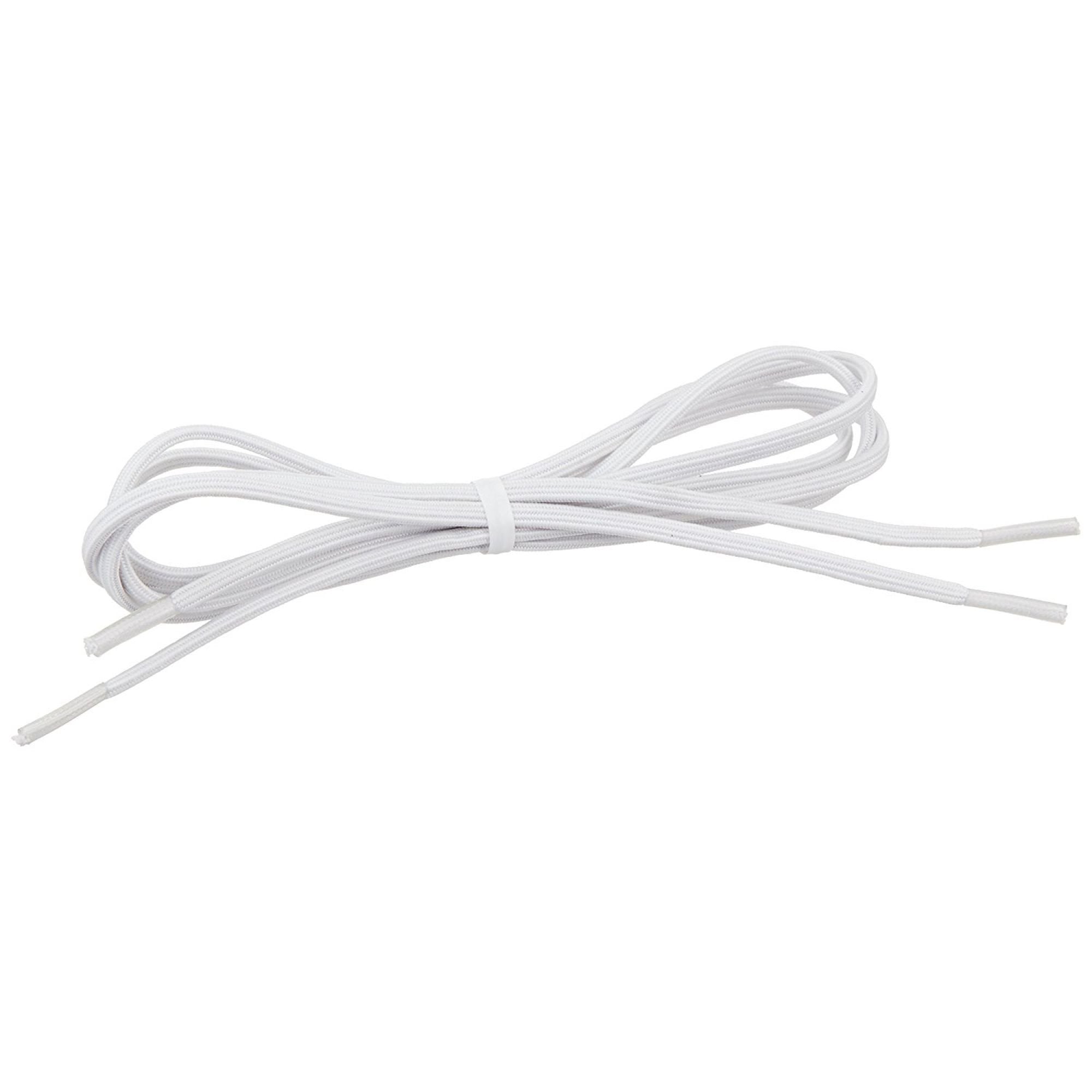 Tylastic Shoelaces, 26 Inches-Shoelaces Tylastic White Elastic