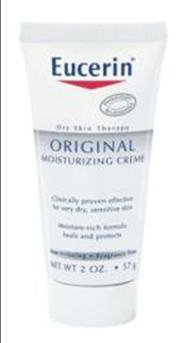 Eucerin� Original Moisturizing Cream, 2 oz.-Hand and Body Moisturizer Eucerin� Original 2 oz. Tube Unscented Cream